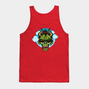 Cloudy with a Chance of Demon Tank Top